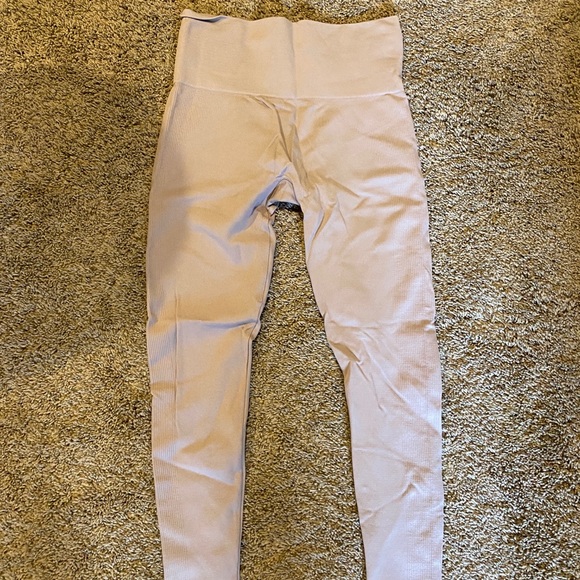 SET ACTIVE ribbed seamless leggings! Size S/M only worn a few times! - Picture 2 of 2